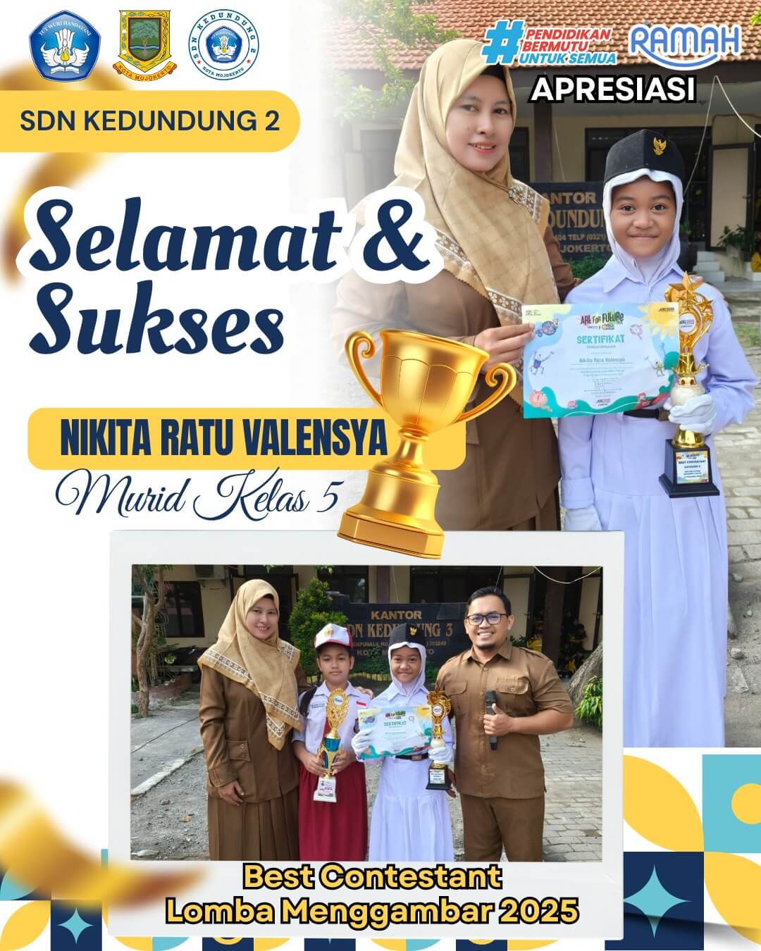 Best Contestant Lomba Menggambar 2025