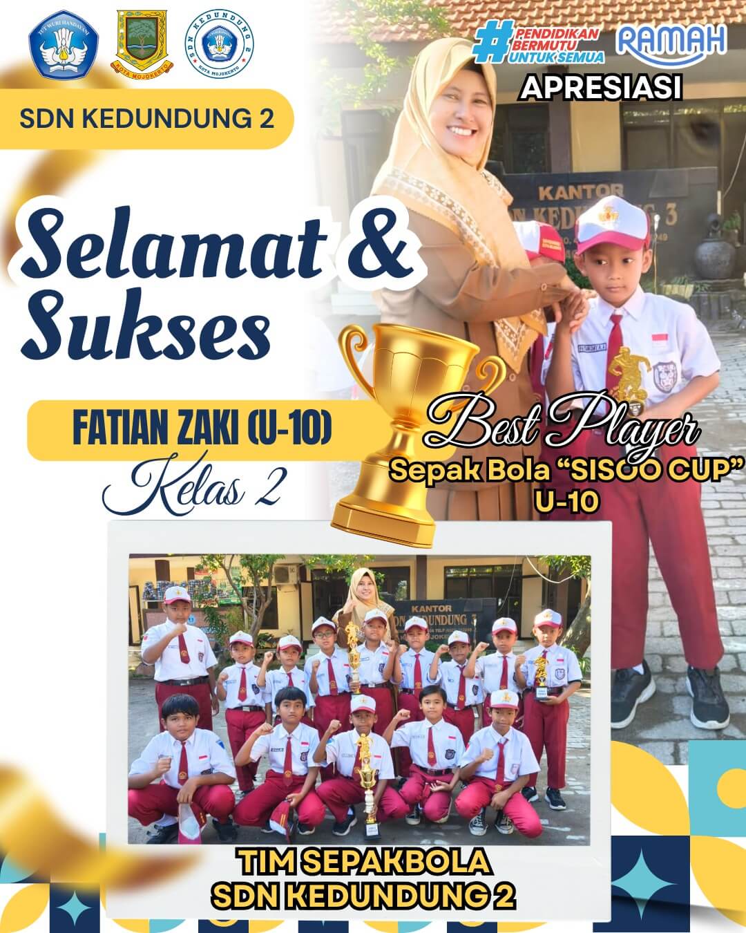 Best Player Sepak Bola SISOO CUP U-10