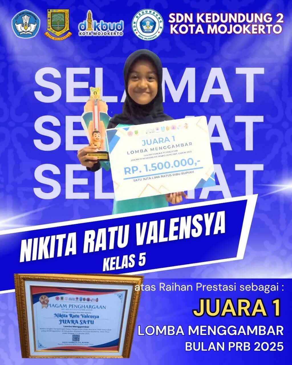 Juara 1 Lomba Menggambar